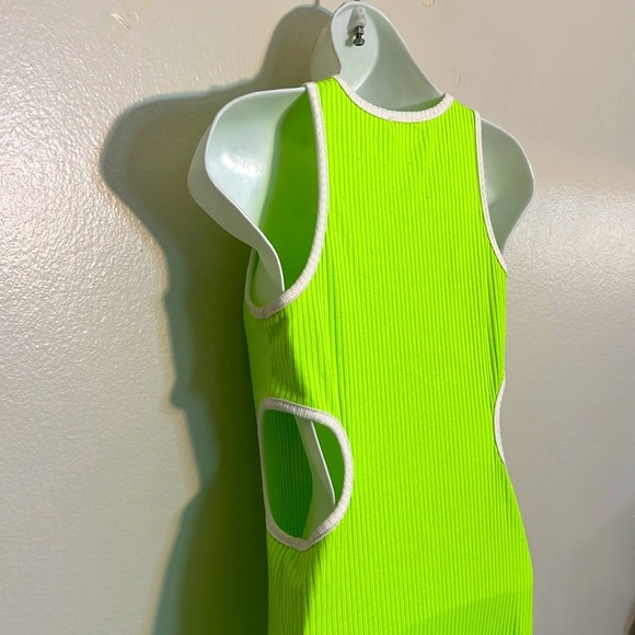 Neon Green Dress - Picture 3 of 5